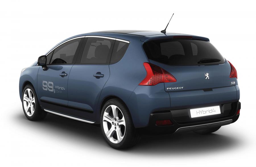  Peugeot 3008 HYbrid4 Concept 2009 года  (фото 2 из 4)
